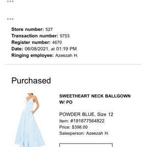 Formal or Evening long dress
